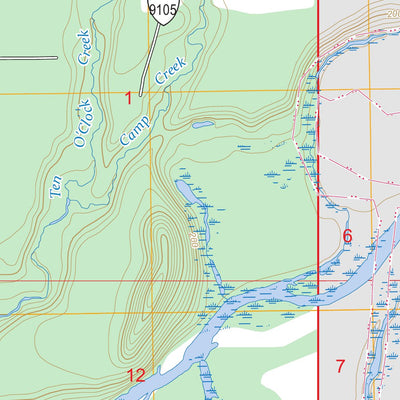 Thimble Mountain, WA FSTopo Preview 3