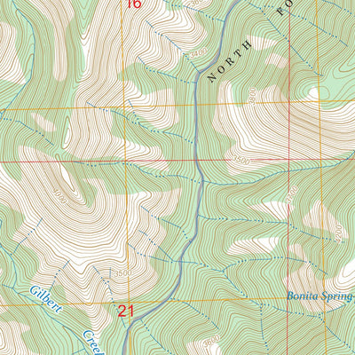 Thompson Flat, OR FSTopo Preview 3