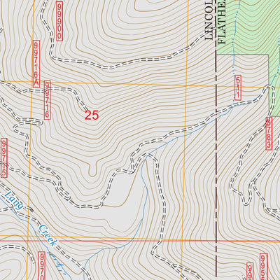 Thompson Lakes, MT FSTopo Preview 3