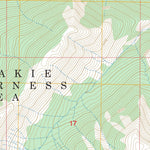 Thorofare Buttes, WY FSTopo Preview 3