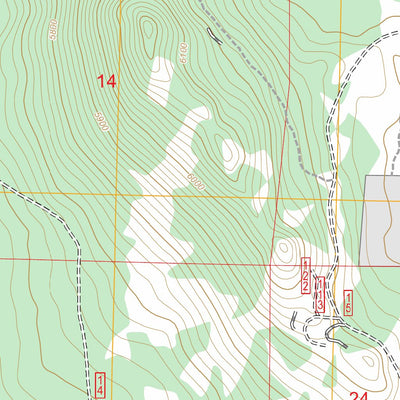 Thompson Reservoir, OR FSTopo Preview 3