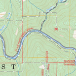 Thor Mountain, ID FSTopo Preview 3