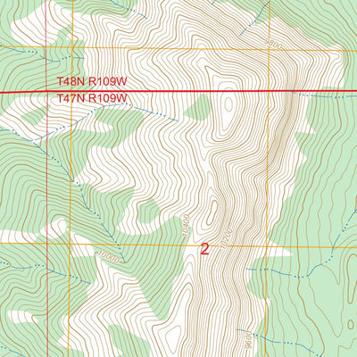 Thorofare Plateau, WY FSTopo Preview 3