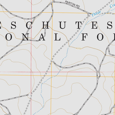 Three Creek Butte, OR FSTopo Preview 2