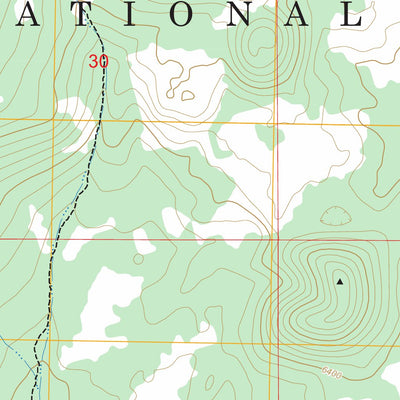 Thousand Lakes Valley, CA FSTopo Preview 2