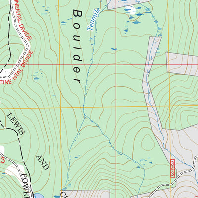 Three Brothers, MT FSTopo Preview 2