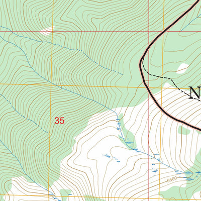 Three Prong Mountain, ID FSTopo Preview 2