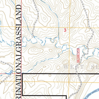 Three V Crossing, ND FSTopo Preview 3