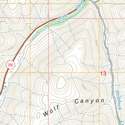Three Lakes Country, OR FSTopo Preview 3