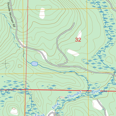 Thunder Mountain, WI FSTopo Preview 3