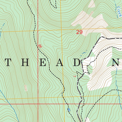 Thunderbolt Mountain, MT FSTopo Preview 2