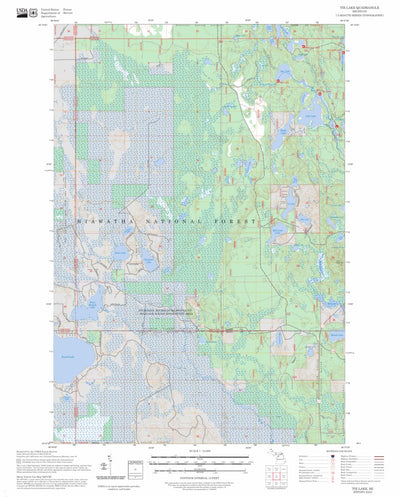 Tie Lake, MI FSTopo Preview 1