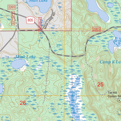 Tie Lake, MI FSTopo Preview 3