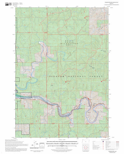 Tidewater, OR FSTopo Preview 1