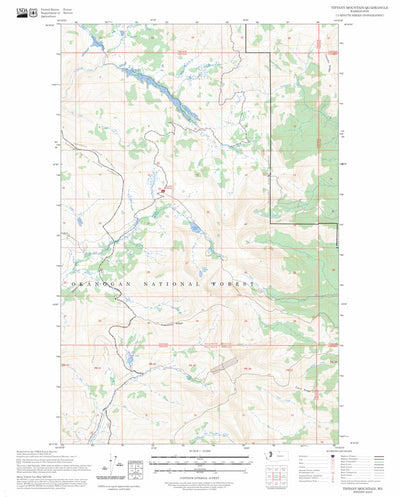 Tiffany Mountain, WA FSTopo Preview 1