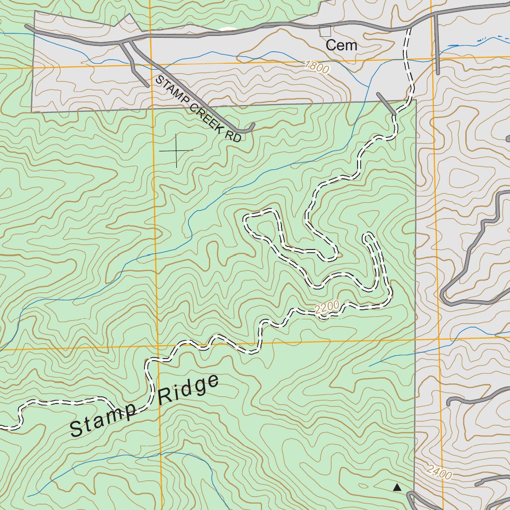 Tiger, GA FSTopo Map by US Forest Service - Topo | Avenza Maps