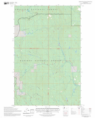 Timber Mountain, WA FSTopo Preview 1