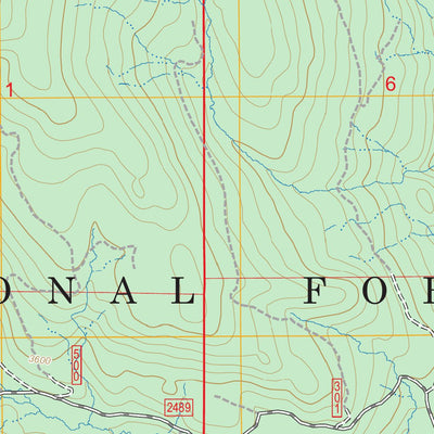 Timber Mountain, WA FSTopo Preview 2