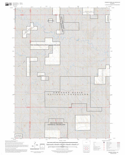 Timber Creek, WY FSTopo Preview 1