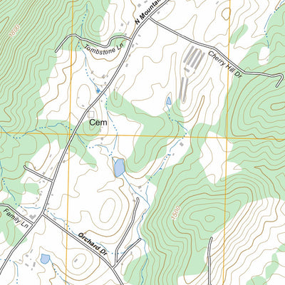 Timberville, VA FSTopo Preview 2
