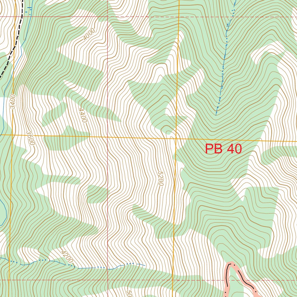 Timberwolf Mountain, WA FSTopo Map by US Forest Service - Topo | Avenza ...
