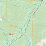 Tin Creek, MT FSTopo Preview 3