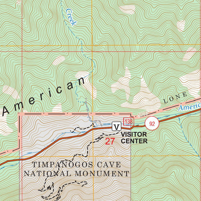 Timpanogos Cave, UT FSTopo Preview 3