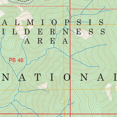 Tincup Peak, OR FSTopo Preview 2