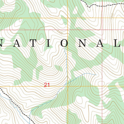 Tincup Mountain, ID FSTopo Preview 2