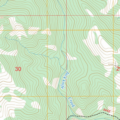 Tincup Mountain, ID FSTopo Preview 3