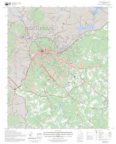 Toccoa, GA FSTopo Preview 1