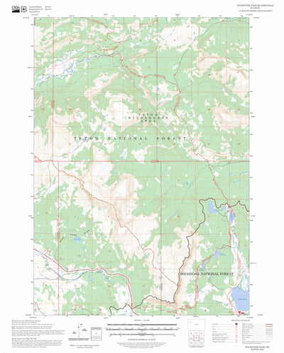 Togwotee Pass, WY FSTopo Preview 1