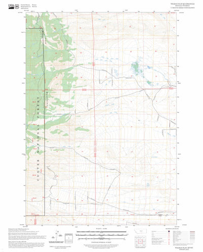 Tolman Flat, MT-WY FSTopo Preview 1