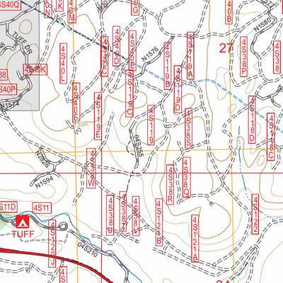 Toms Place, CA FSTopo Preview 3