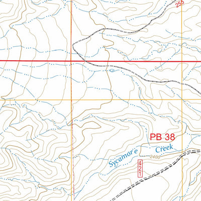 Tonto Basin, AZ FSTopo Preview 2