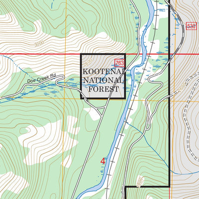 Tony Peak, MT FSTopo Preview 2