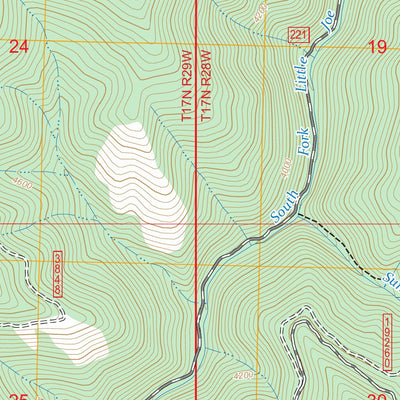 Torino Peak, MT-ID FSTopo Preview 3