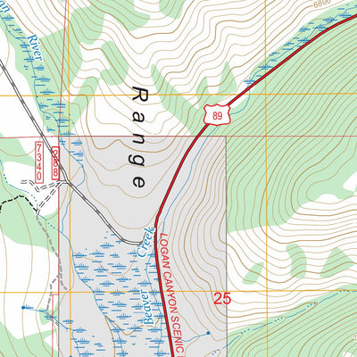 Tony Grove Creek, UT-ID FSTopo Preview 2