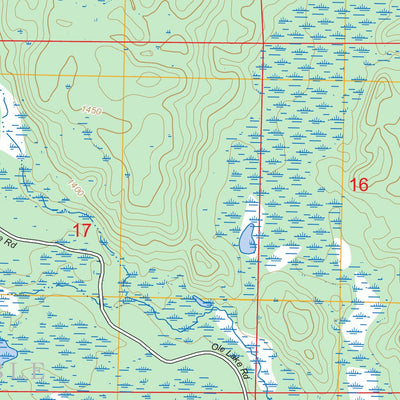 Totagatic Lake, WI FSTopo Preview 3