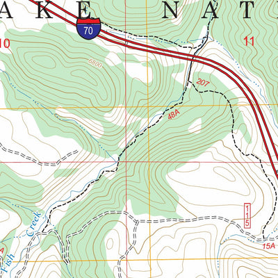 Trail Mountain, UT FSTopo Preview 2