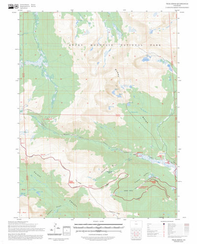 Trail Ridge, CO FSTopo Preview 1