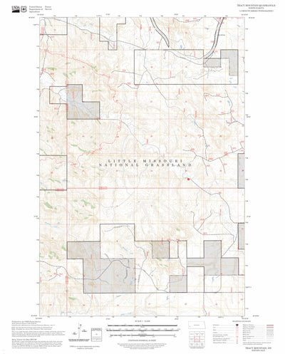 Tracy Mountain, ND FSTopo Preview 1