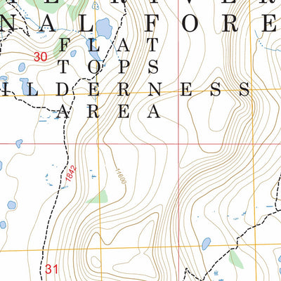 Trappers Lake, CO FSTopo Preview 2