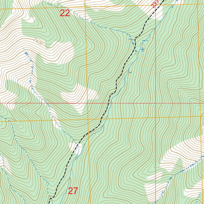 Trap Mountain, MT FSTopo Preview 3