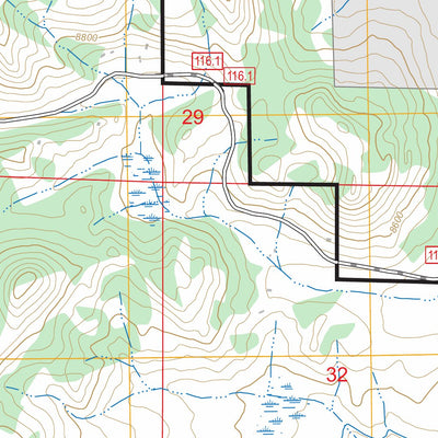 Trail Mountain, CO FSTopo Preview 2
