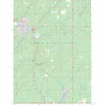 Trapper Creek, ID FSTopo Preview 1