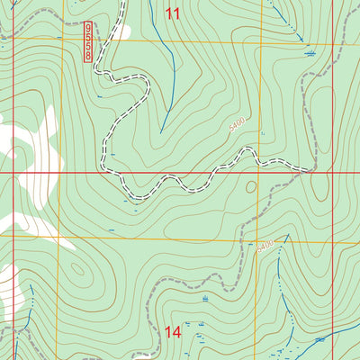 Trapper Creek, ID FSTopo Preview 2