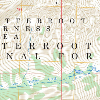 Trapper Peak, MT FSTopo Preview 2