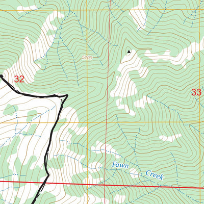 Trinity Mountain, CA FSTopo Preview 3