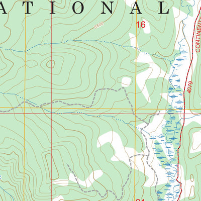 Tripod Peak, WY FSTopo Preview 2